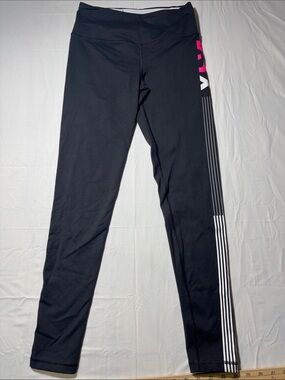 Victoria’s‎ Secret VSX Knockout Leggings Small Black Pink Logo
